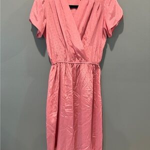 Lady Carol Petites of New York Vintage Pink Dress